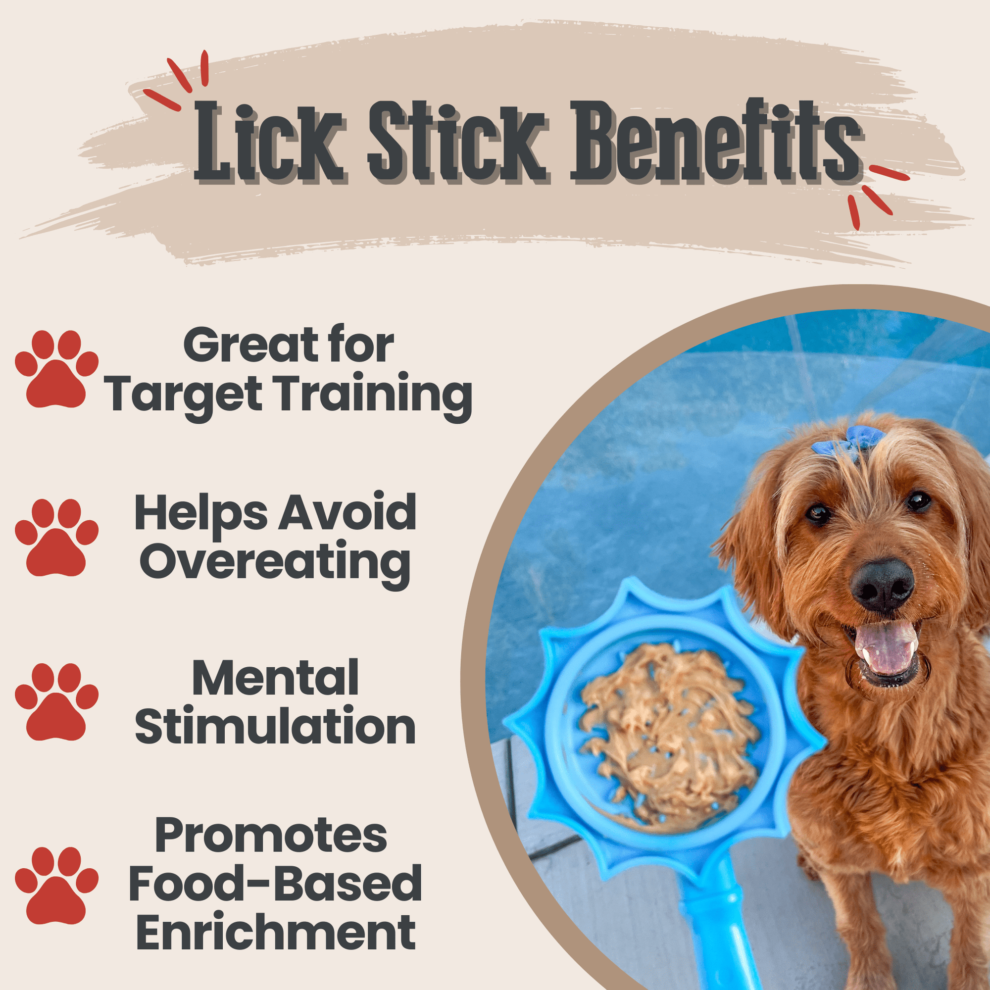 Farm To Pet Lick Sticks Interactive Dog Training Toy