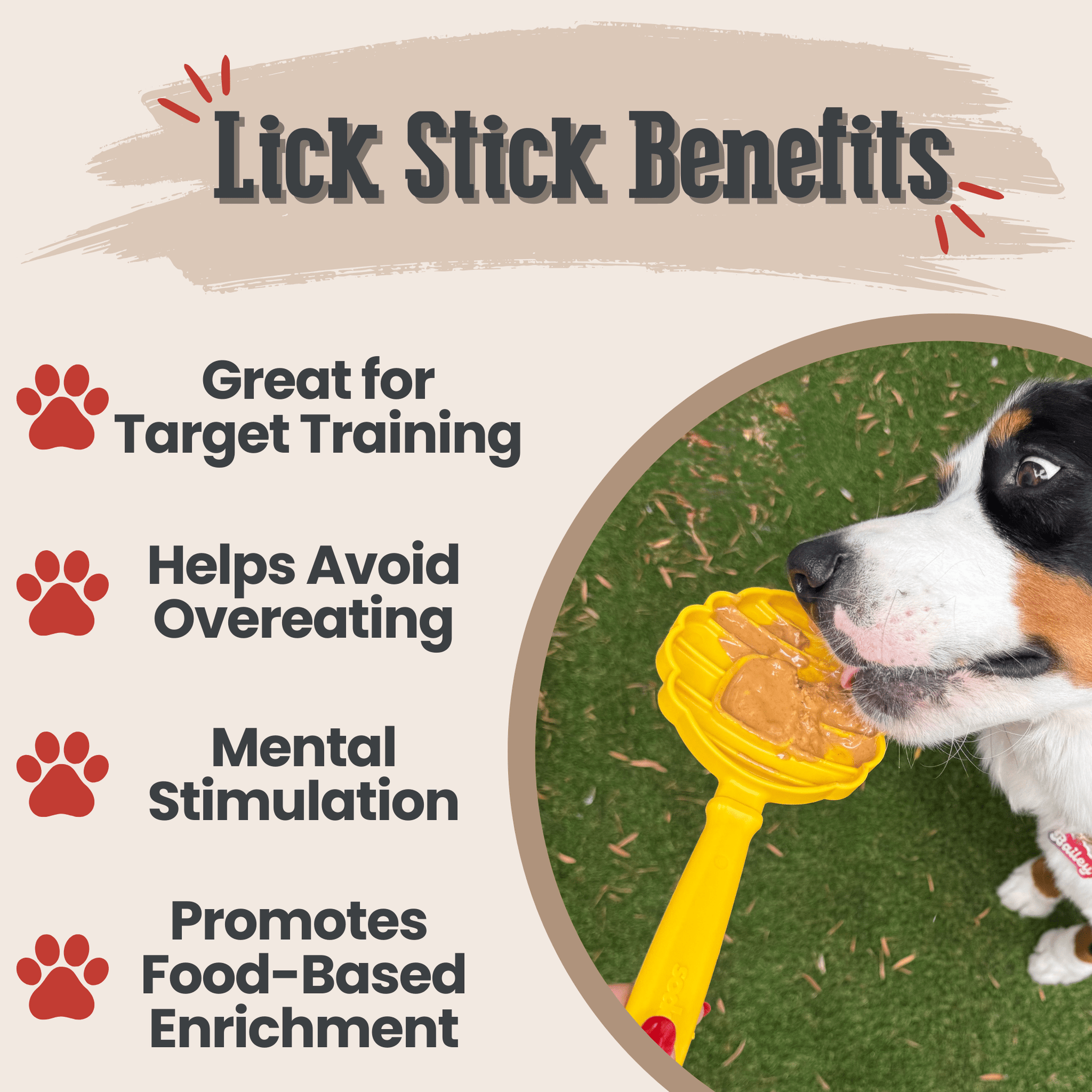 Farm To Pet Lick Sticks Interactive Dog Training Toy