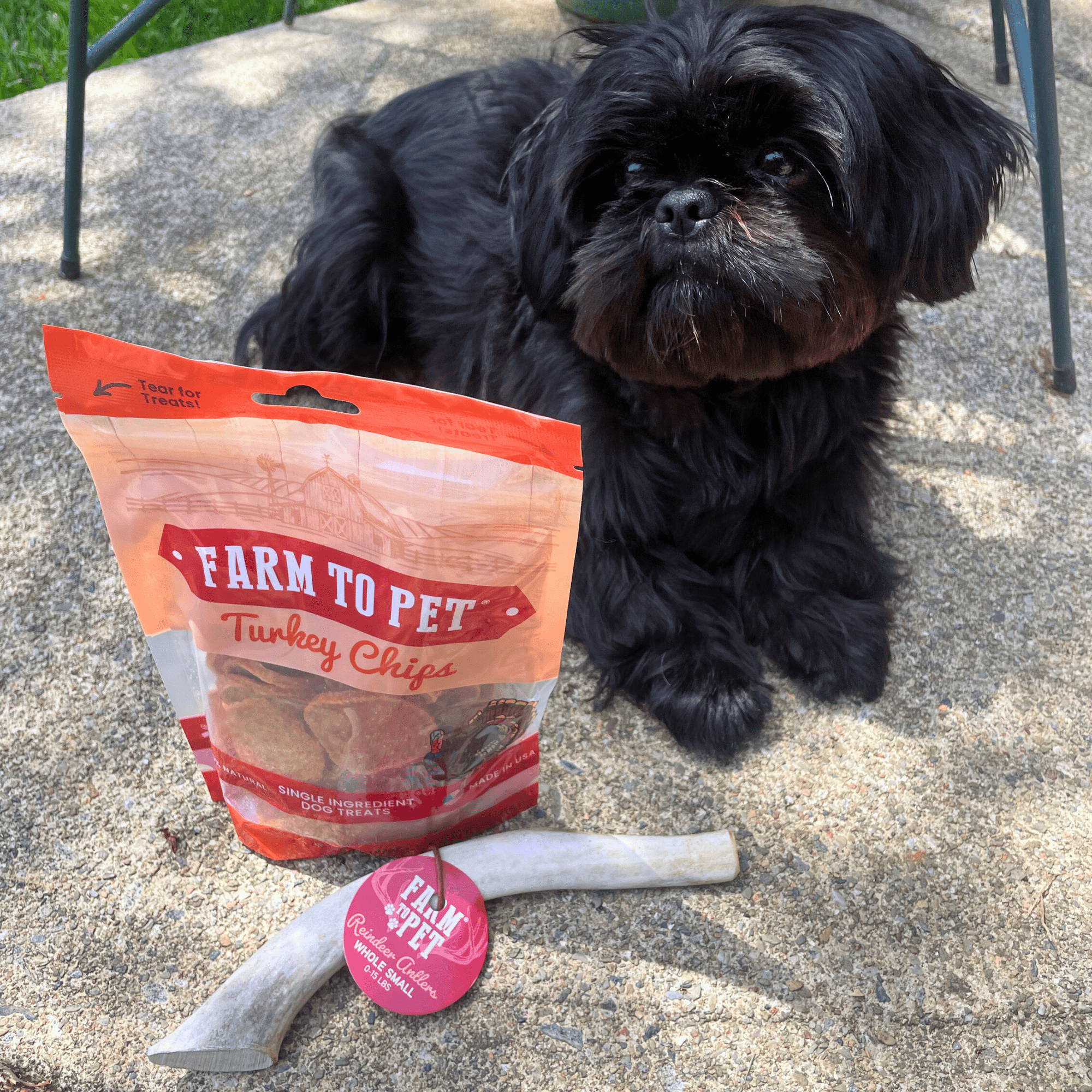 Farm To Pet Reindeer Antler Dog Chews