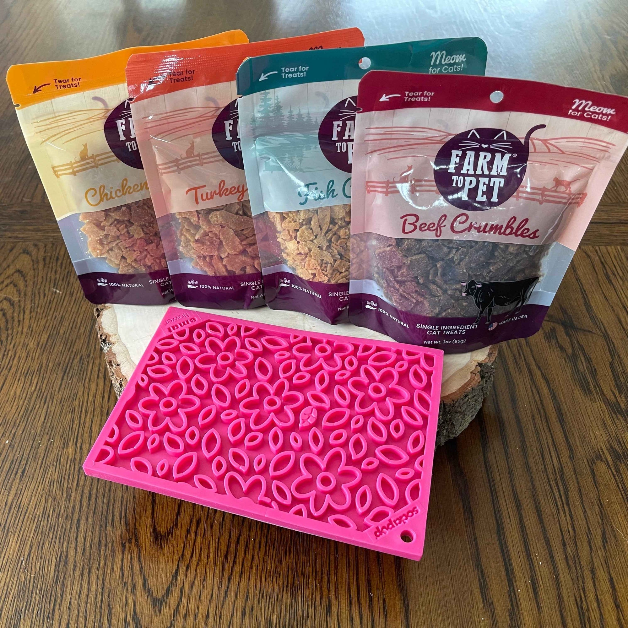Farm To Pet Chicken Crumbles Cat Treats