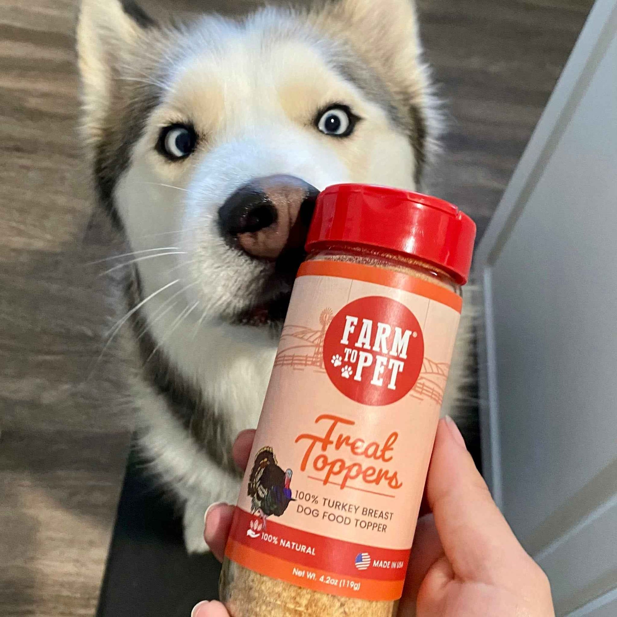 Farm To Pet Turkey Treat Topper Dog Food Topper