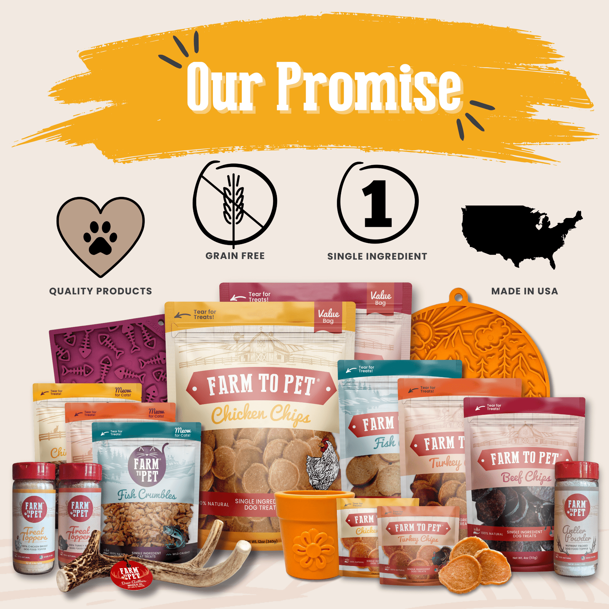 Farm To Pet Turkey Treat Topper Dog Food Topper