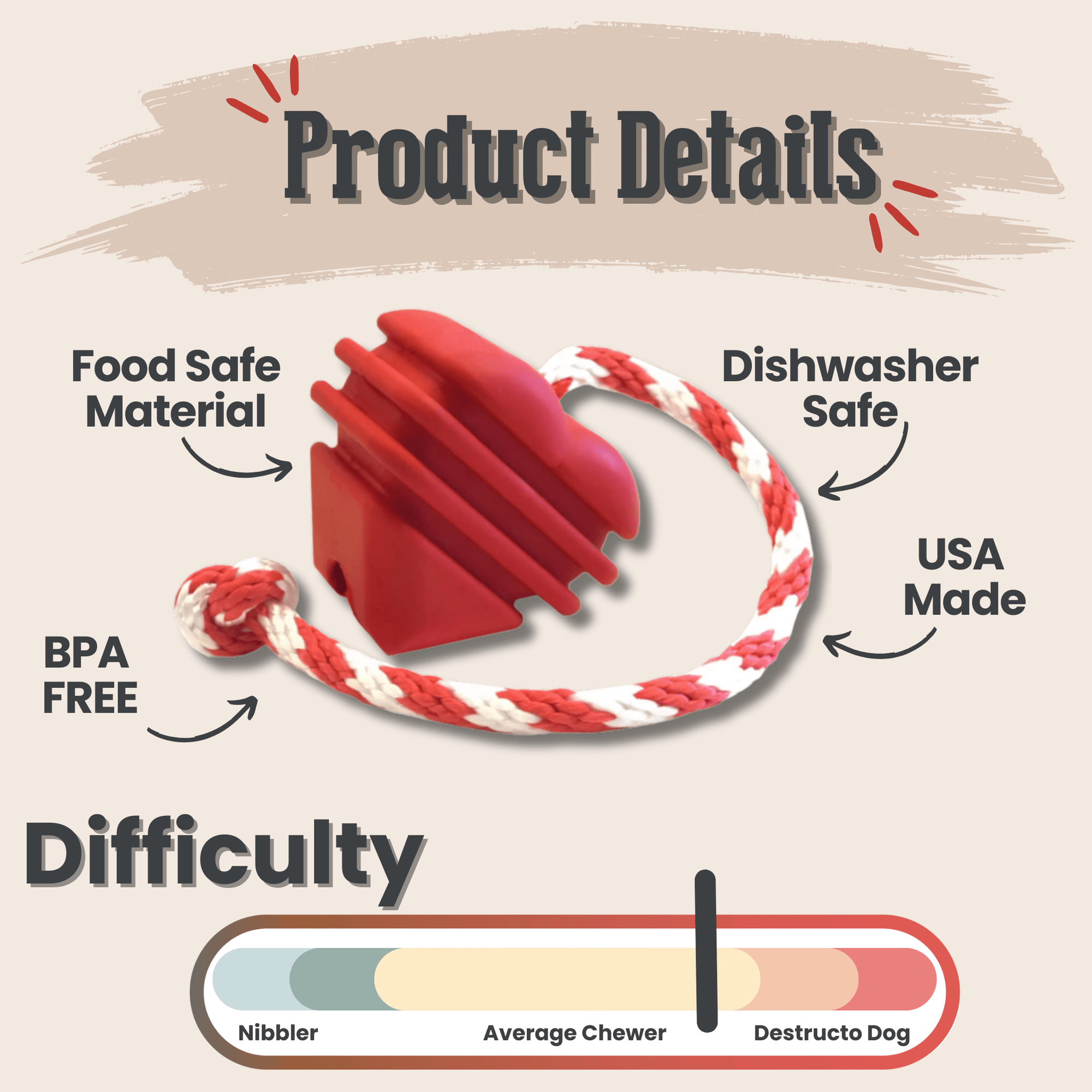 Farm To Pet Chew Toys for Dogs
