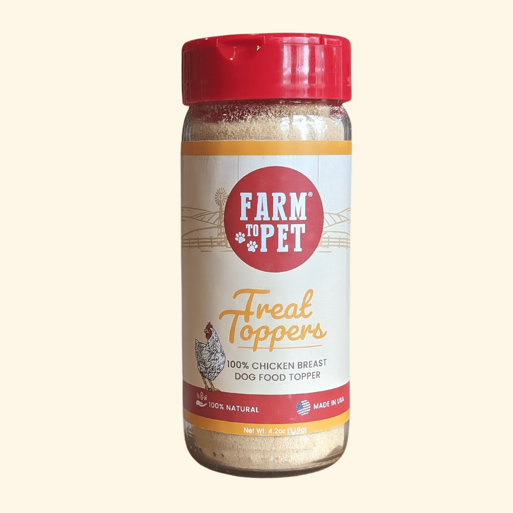 Farm To Pet Chicken Treat Topper Dog Food Topper