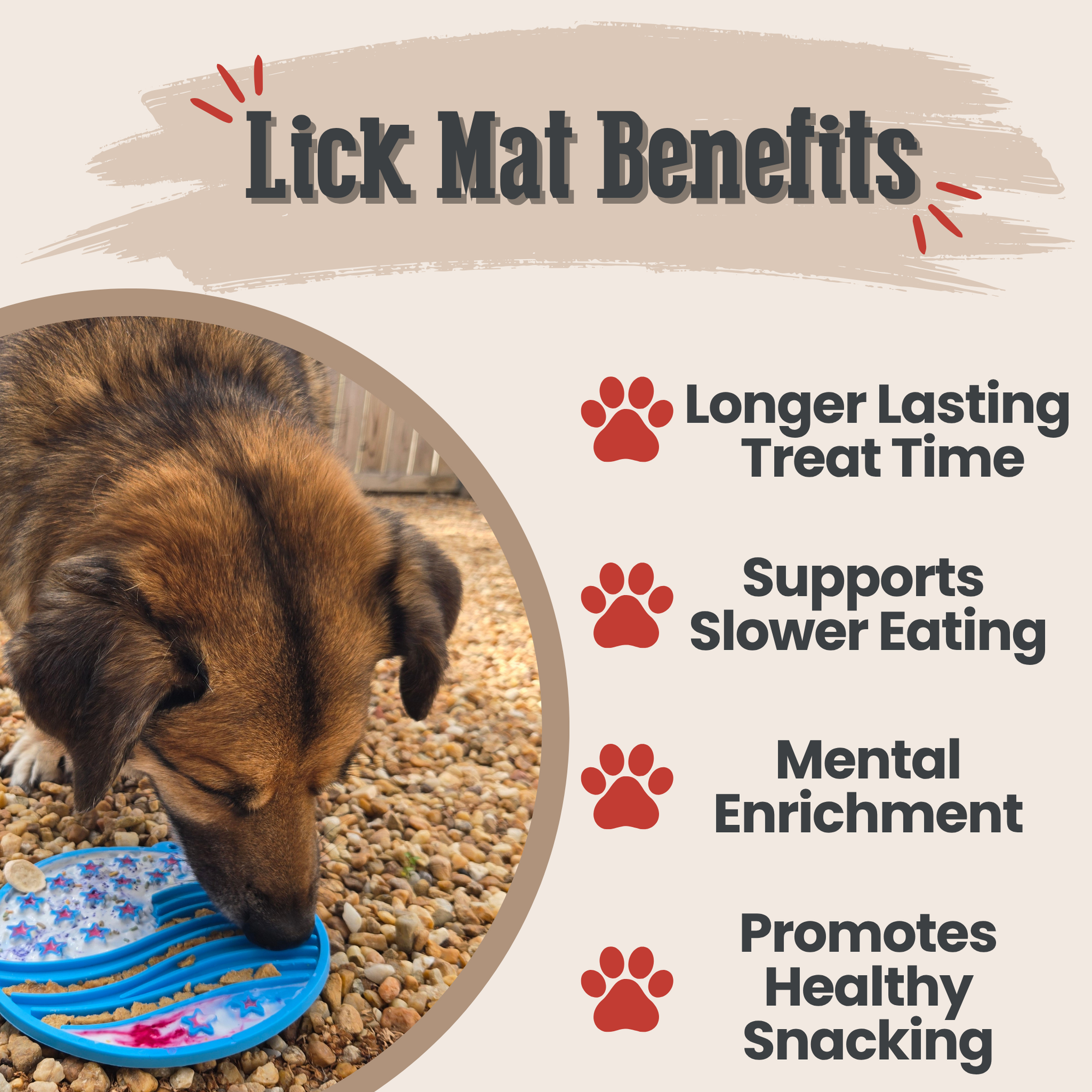 Farm To Pet Dog Lick Mats with Suction Cups