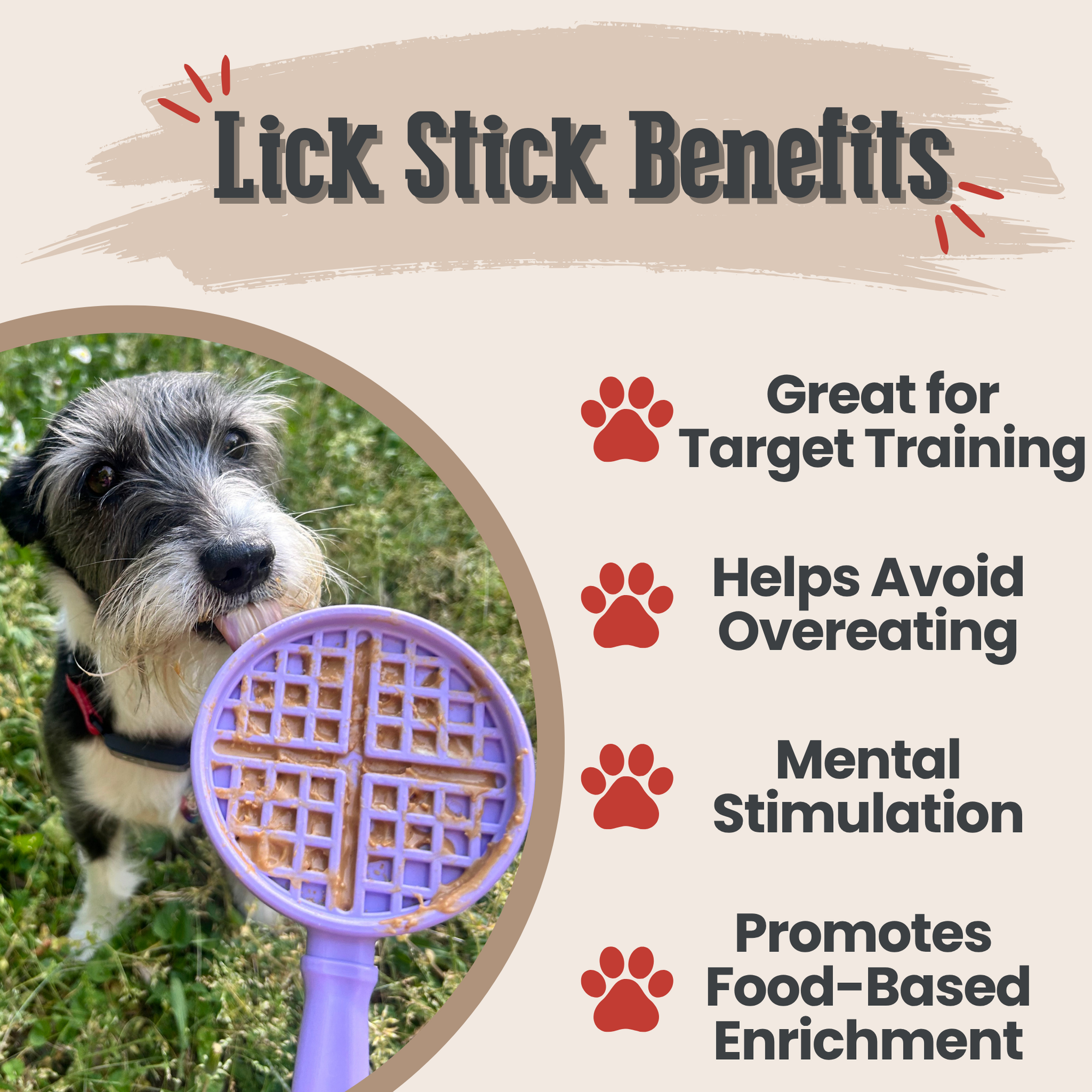 Farm To Pet Lick Sticks Interactive Dog Training Toy