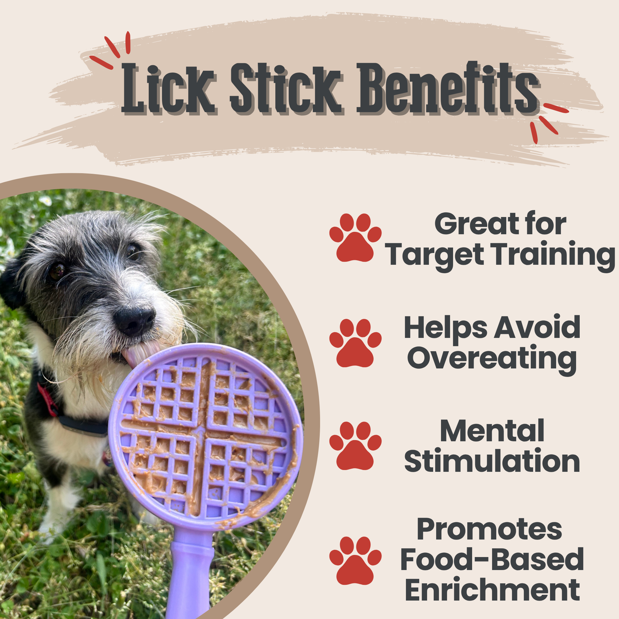 Farm To Pet Lick Sticks Interactive Dog Training Toy