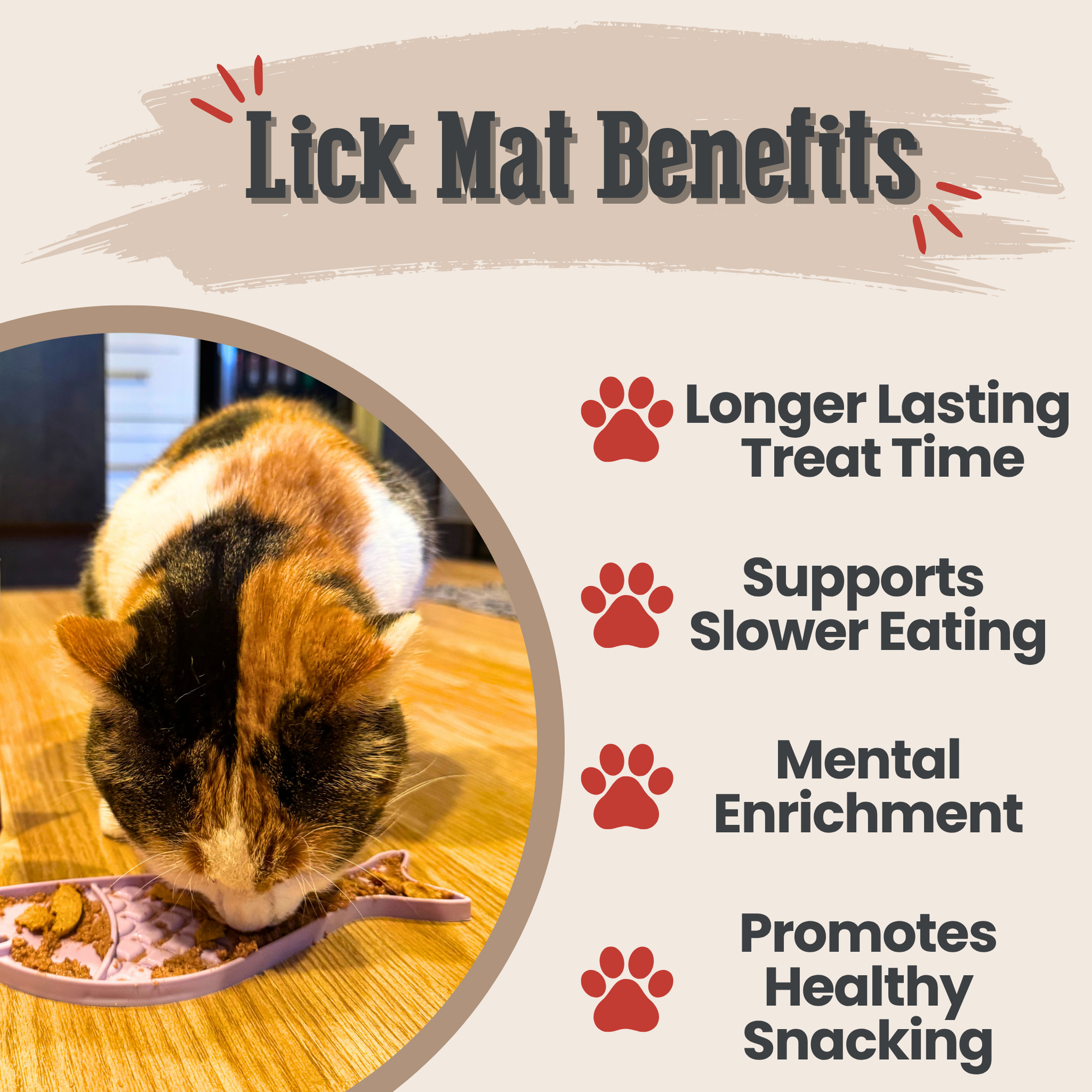 Farm To Pet Lick Mats for Cats and Small Dogs