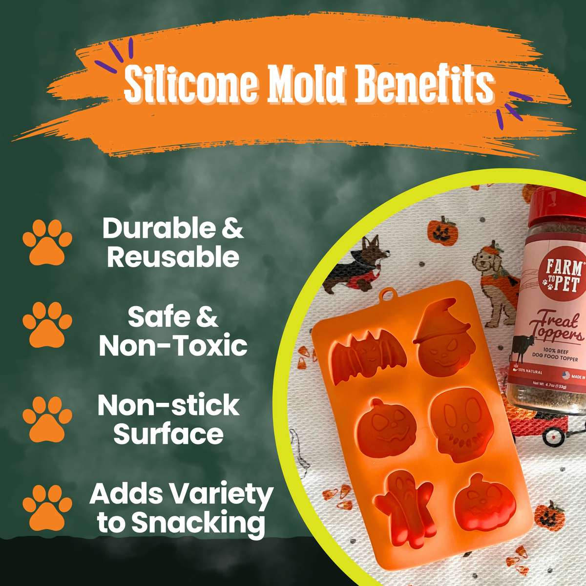Farm To Pet Pet Treat Molds