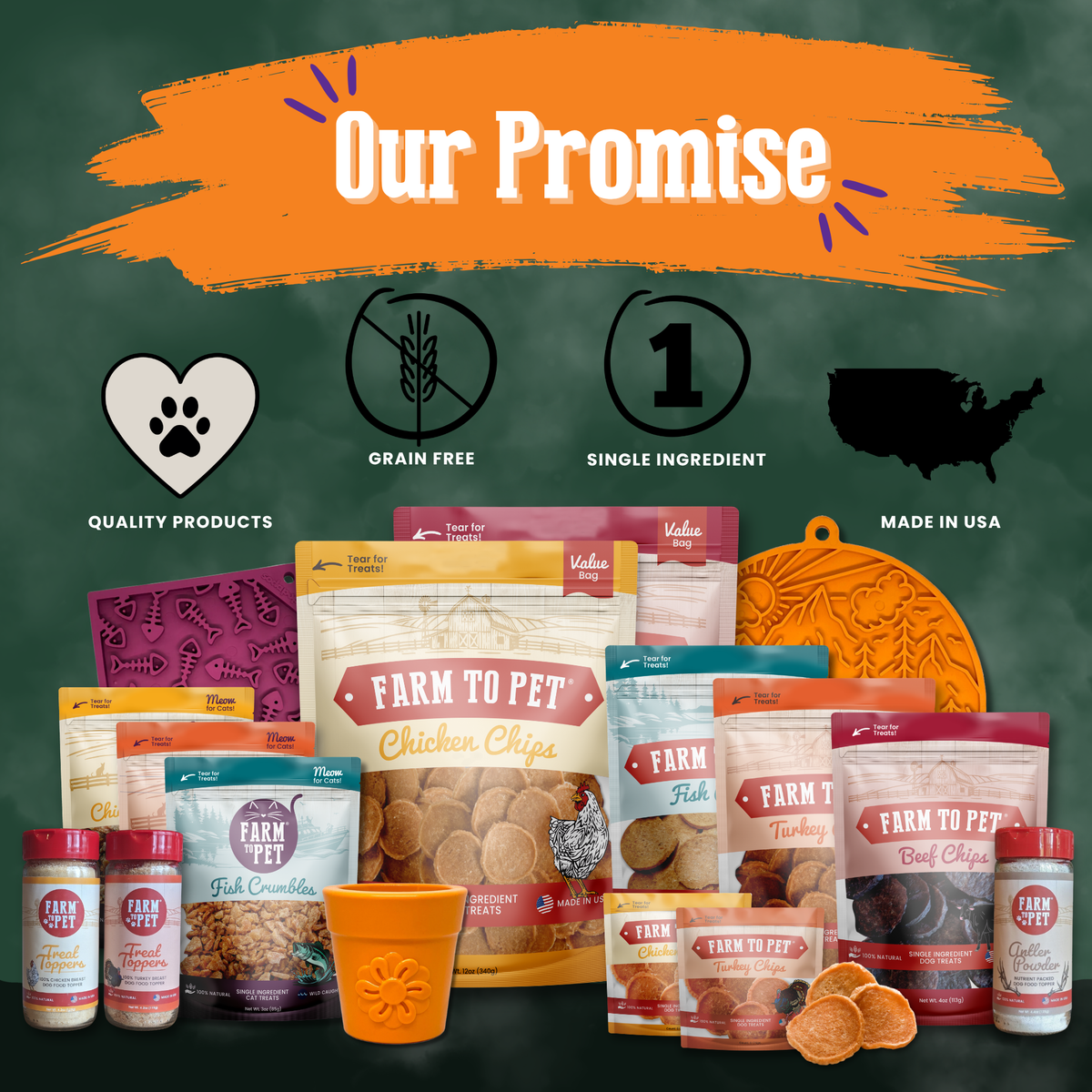 Farm To Pet Pet Treat Molds