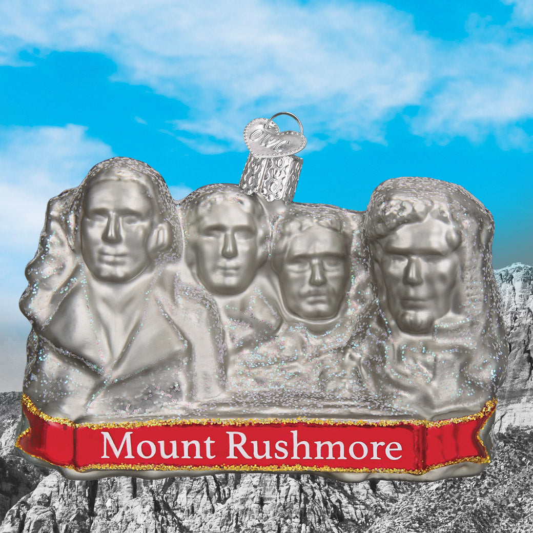 Old World Christmas: Mount Rushmore Christmas Ornament