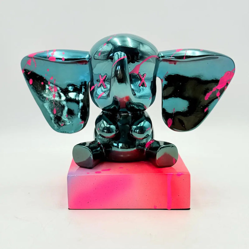 Feng Shui Playful Icon: Love Pop Elephant Sculpture