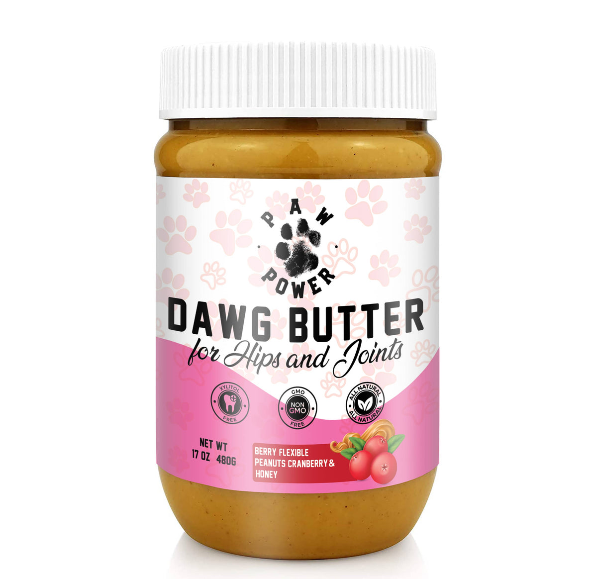 Dawg Butter Berry Flexible Dog Peanut Butter