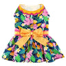 Fiesta Floral Pet Dress with Matching Leash
