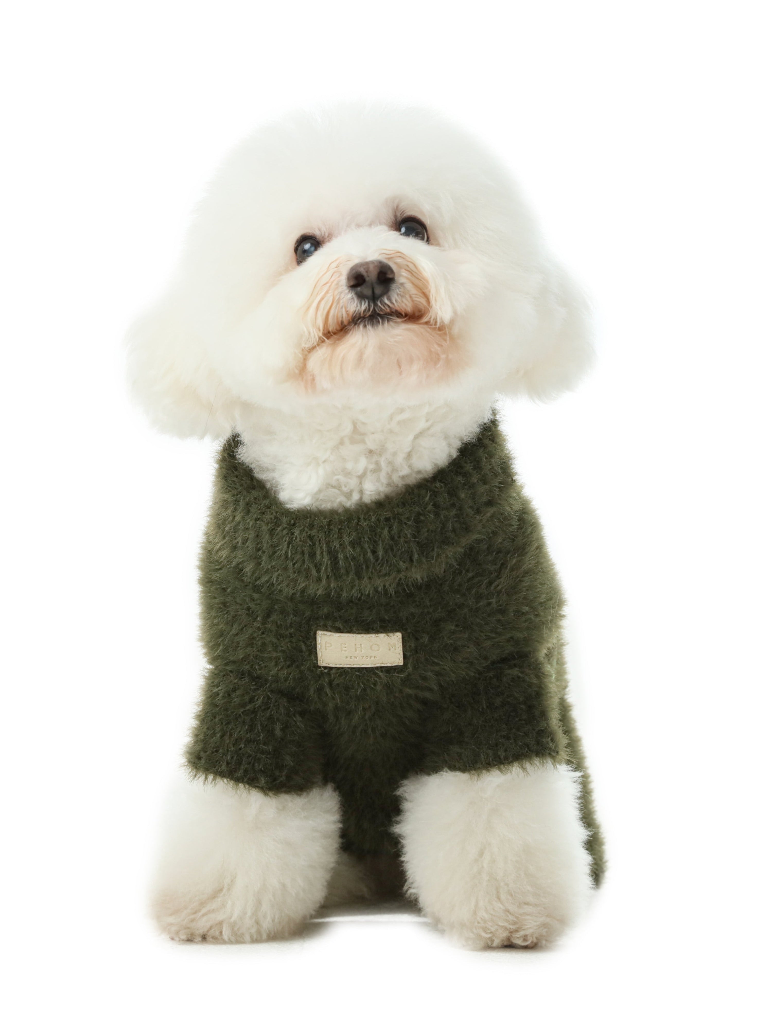 Eskimo Fuzzy Sweater-Green