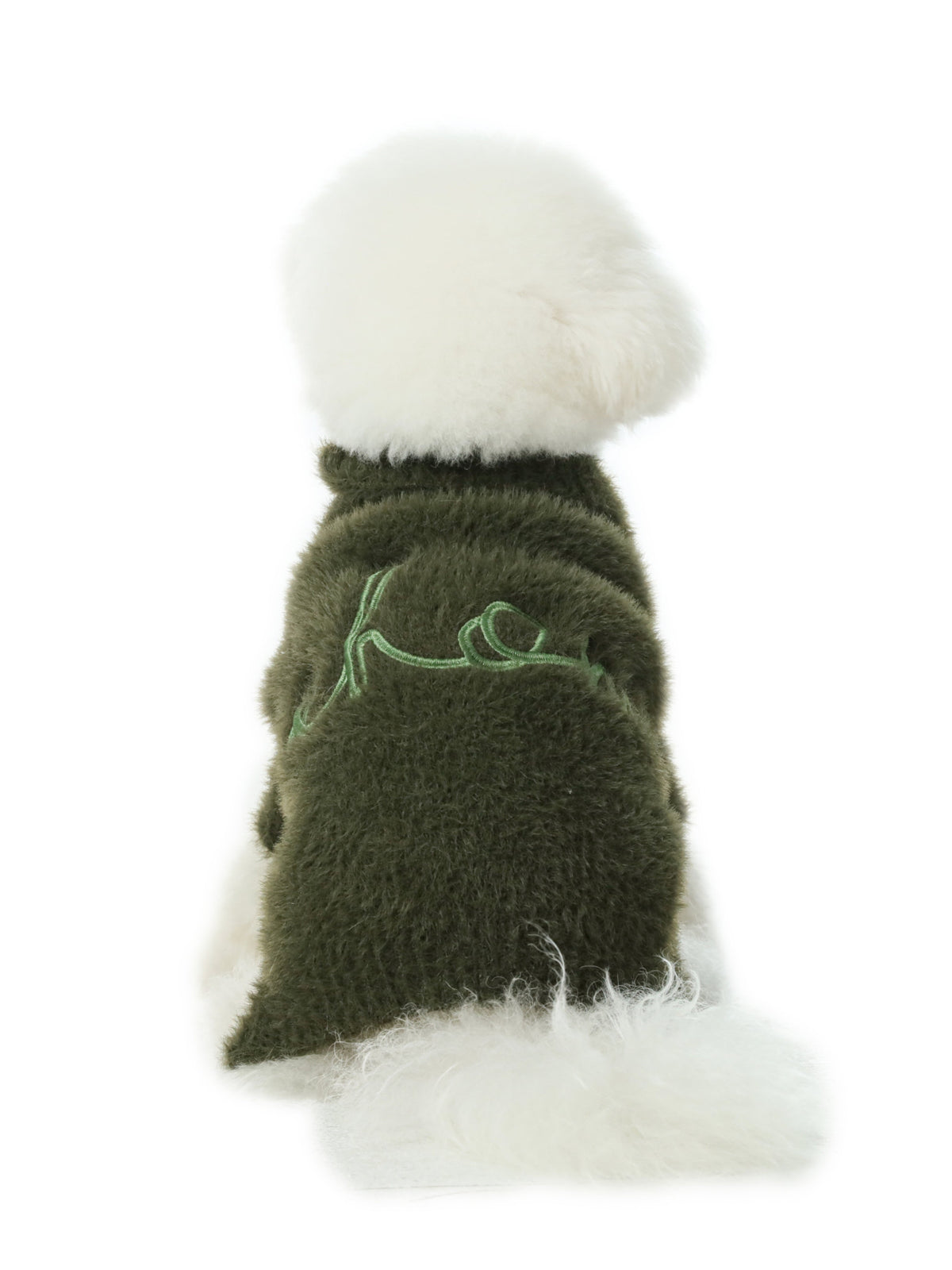 Eskimo Fuzzy Sweater-Green