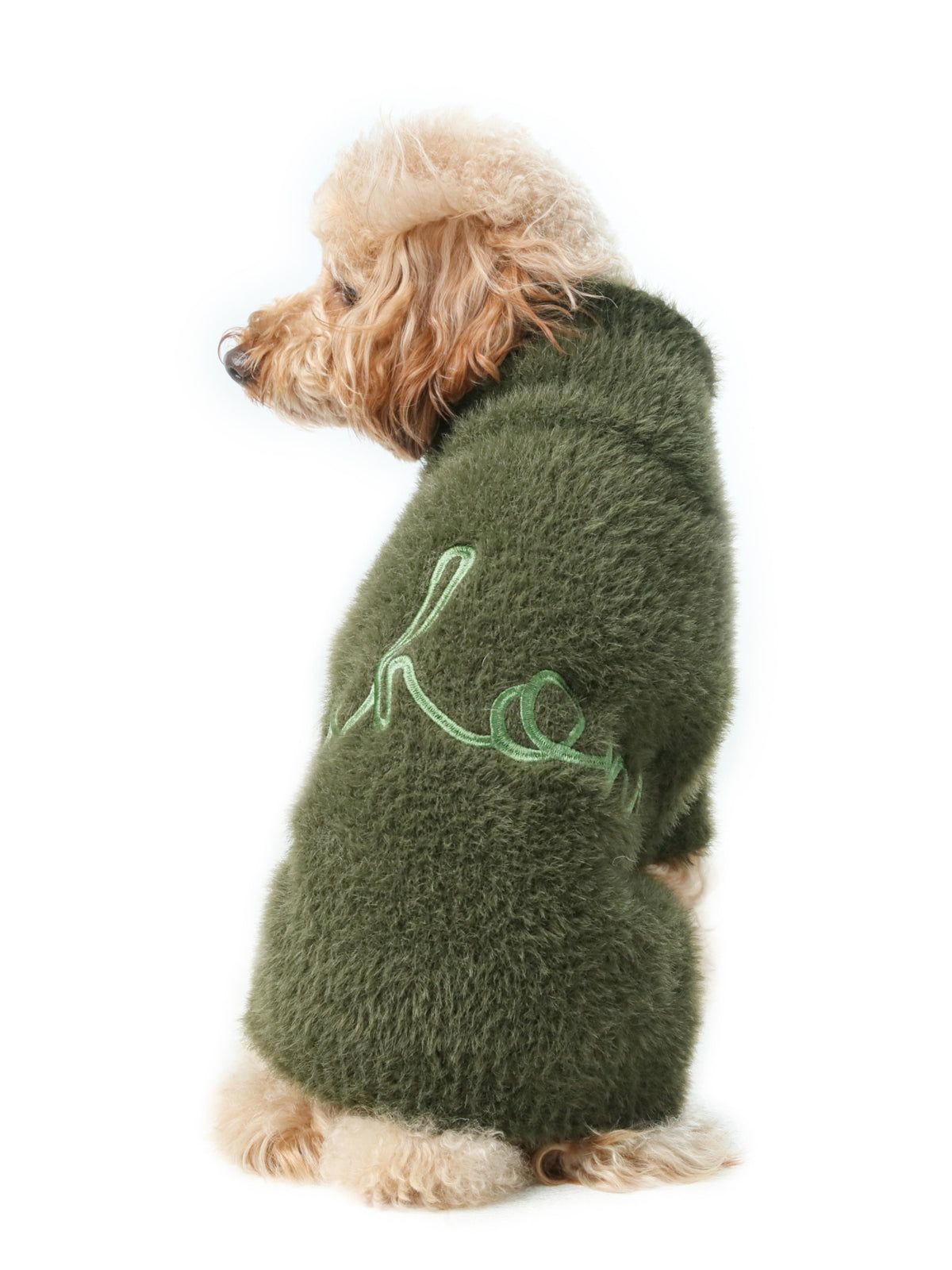 Eskimo Fuzzy Sweater-Green