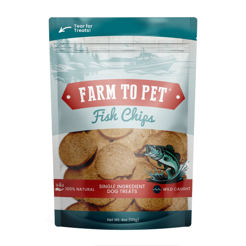Farm To Pet Fish Chips (4oz)