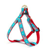Up Country Flag Day Dog Cast Brass Dog Harness