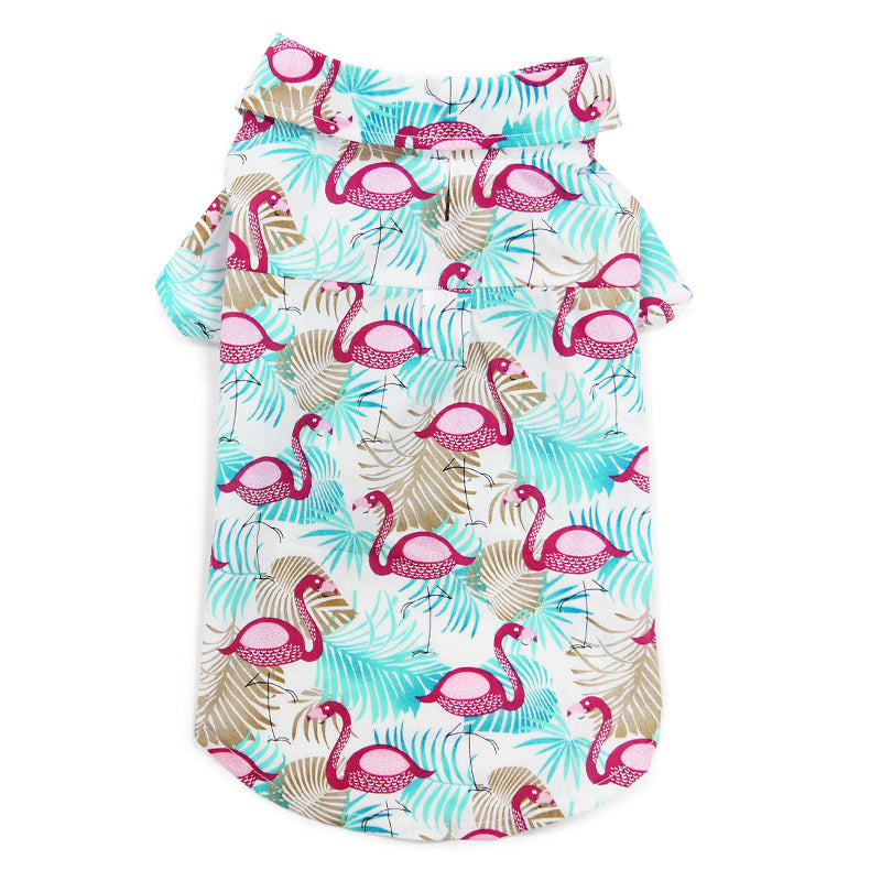 DOGO Flamingo Island Dog Shirt