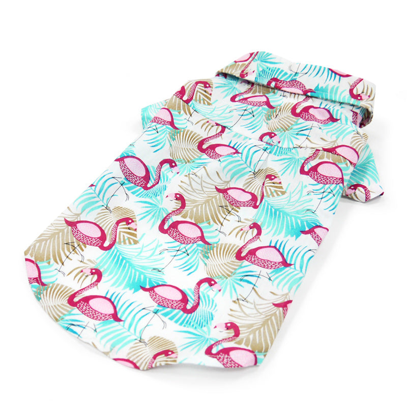 DOGO Flamingo Island Dog Shirt
