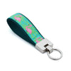 Up Country Flamingo Cast Brass Key Ring