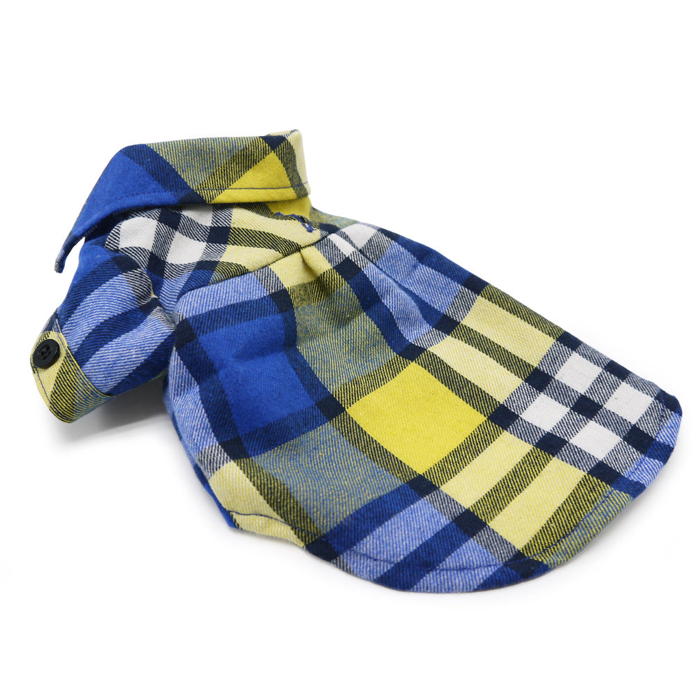 DOGO Flannel Button Down Dog Shirt