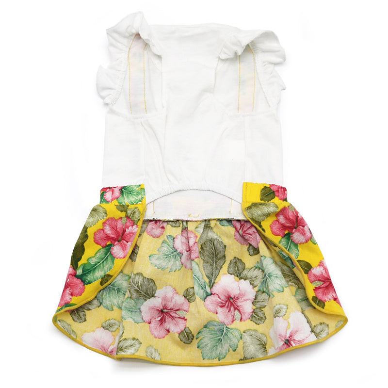 DOGO Floral Suspender Dog Dress