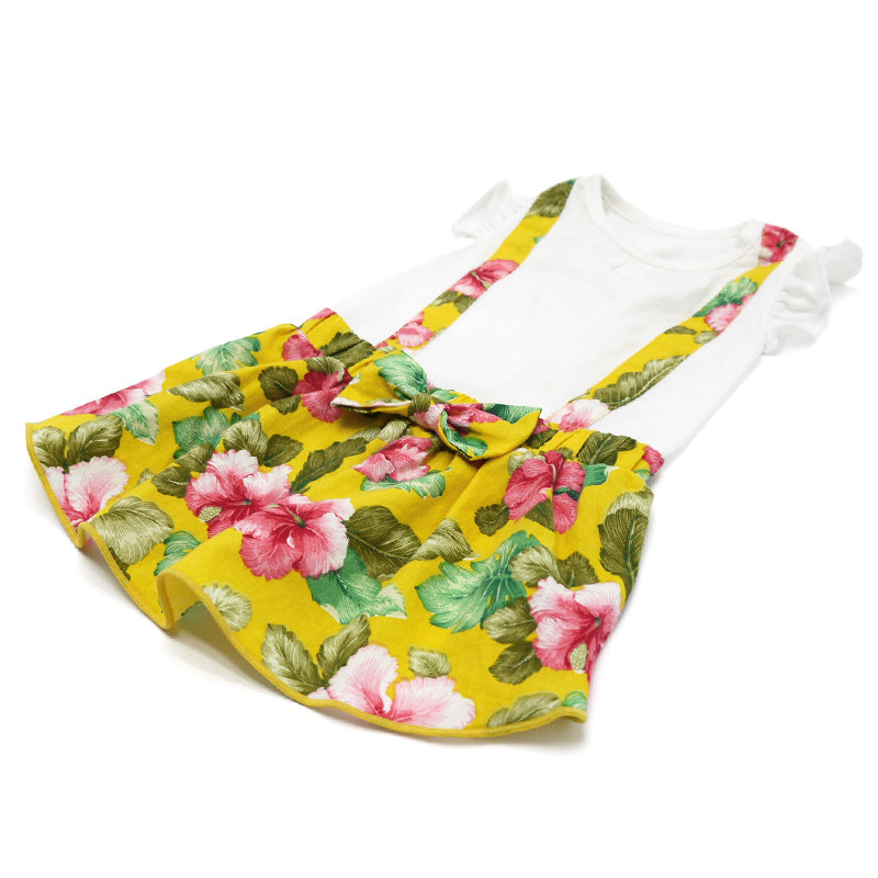 DOGO Floral Suspender Dog Dress