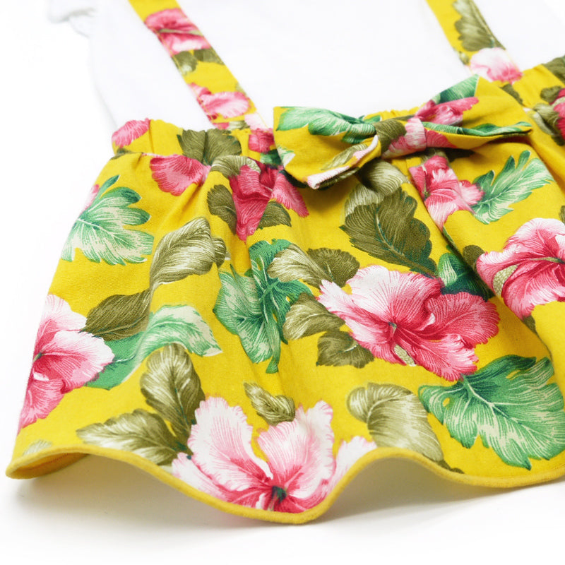 DOGO Floral Suspender Dog Dress