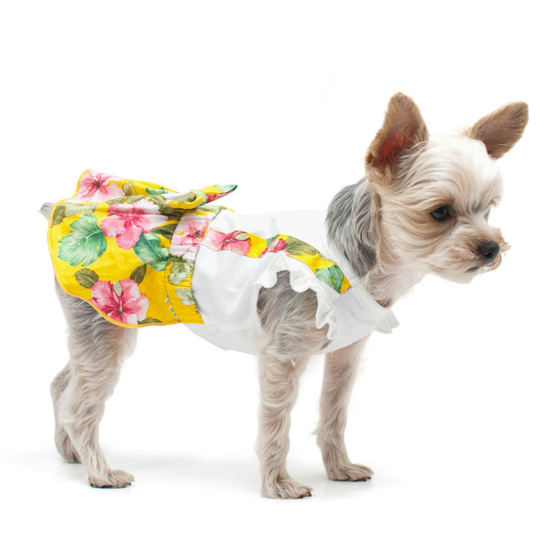 DOGO Floral Suspender Dog Dress