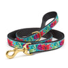 Up Country Flower Story Cast Brass Dog Leash