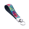 Up Country Flower Story Cast Brass Key Ring