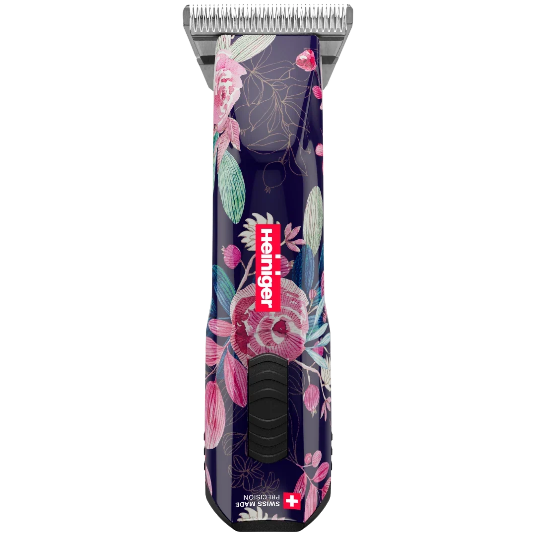 Heiniger Limited Edition Flower Opal Cordless Clipper with 30W, and One Battery