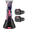 Limited Edition Flower Opal Cordless Clipper with 30W, and 2 Batteries with Free Grip by Heiniger