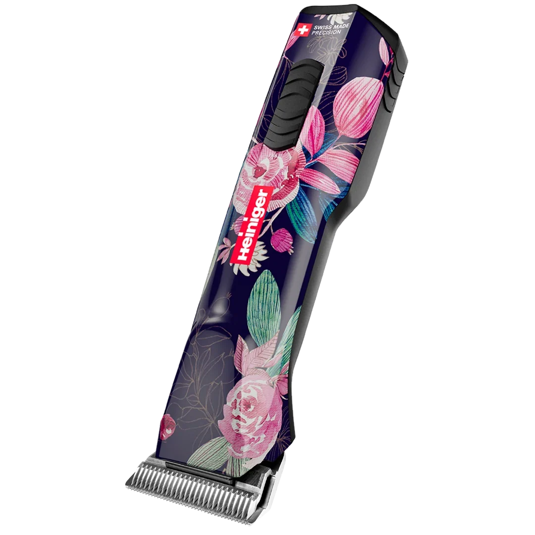 Heiniger Limited Edition Flower Opal Cordless Clipper with 30W, and 2 Batteries