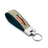 Up Country Fly Fishing Cast Brass Key Ring
