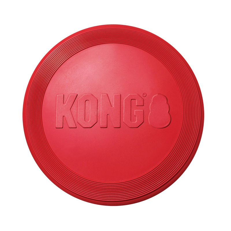 Kong Red Rubber Flyer - HT Animal Supply