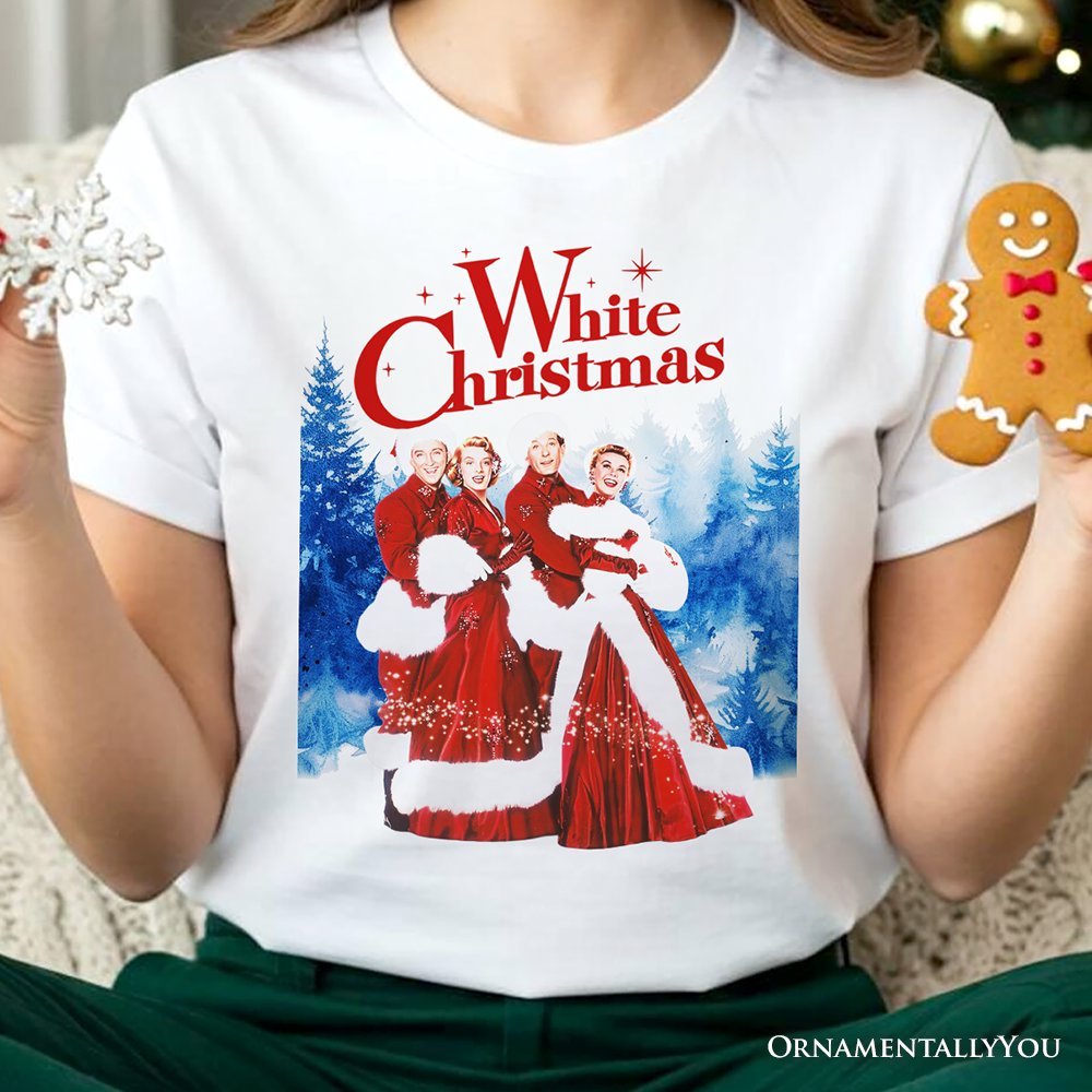 I’m Dreaming of a White Christmas T-Shirt, 1954 Classic Holiday Inn Movie Tee