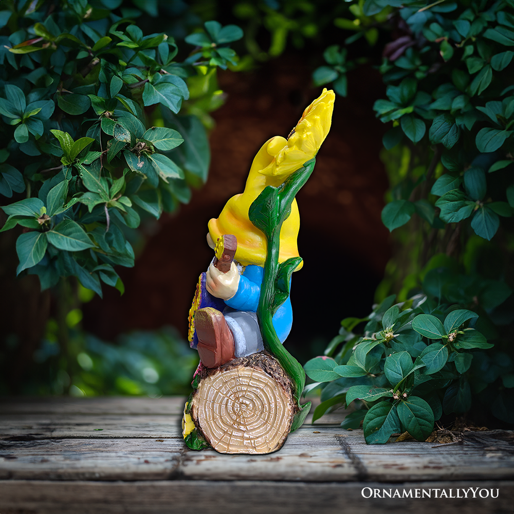 Bloom with Joy Sunflower Gnome 10