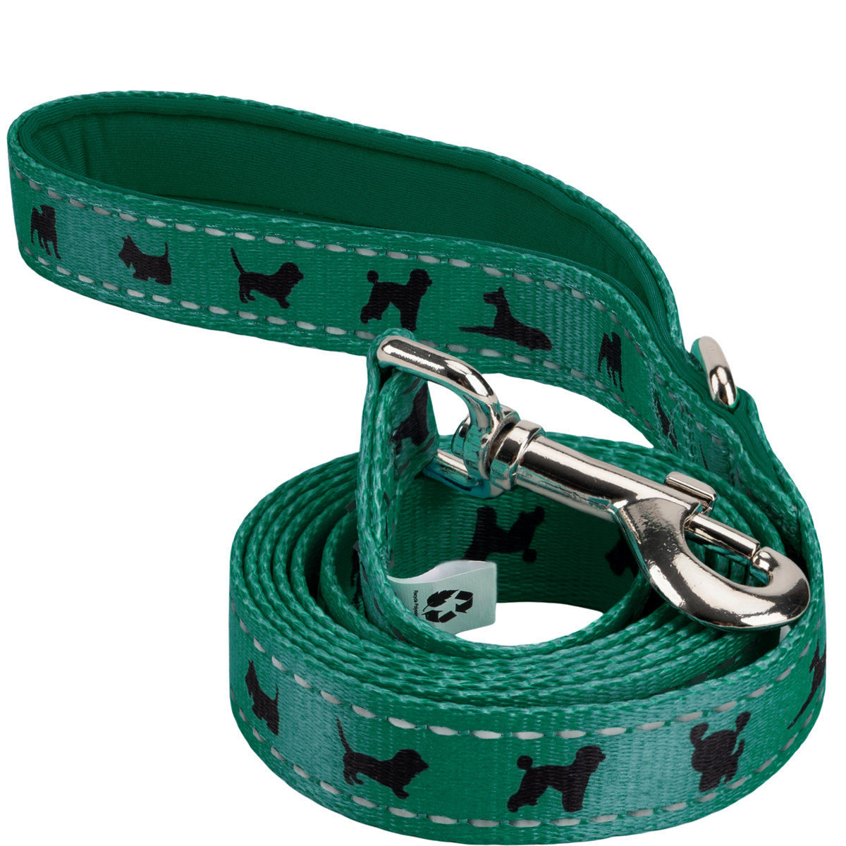 EcoBark – Forest Green Comfort Grip Padded Dog Leash