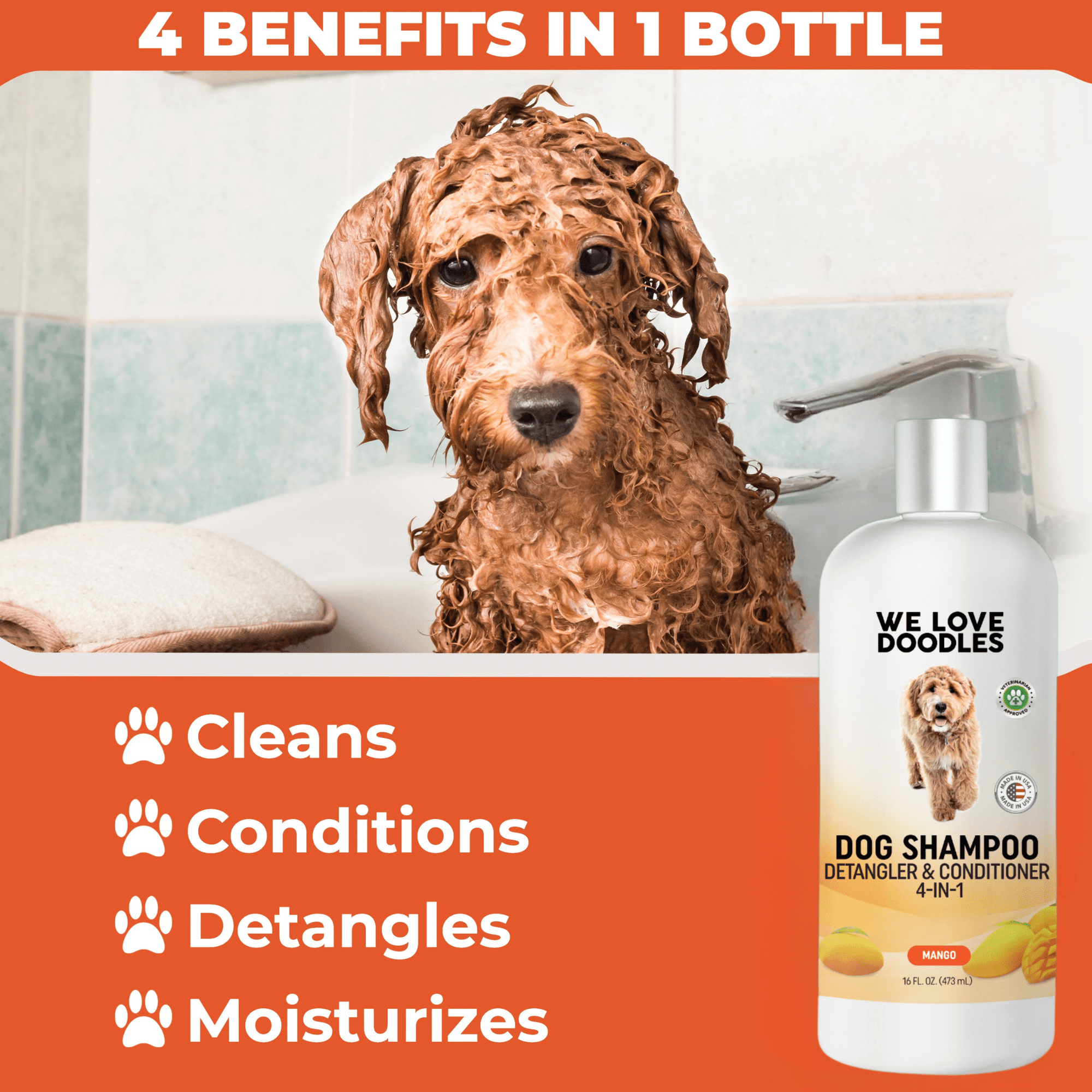 Dog Shampoo (Mango Scent)