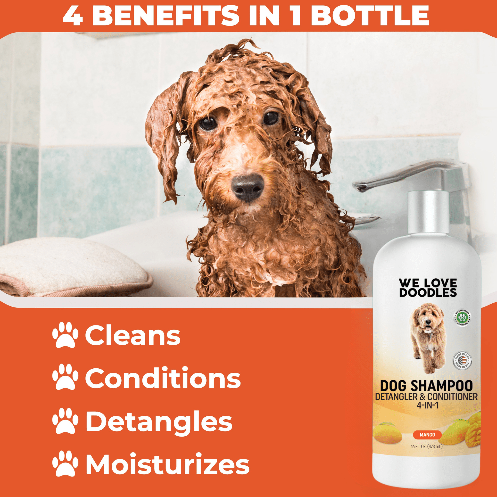 Dog Shampoo (Mango Scent)
