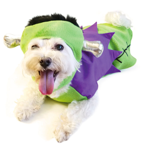DOGO Frankenstein Dog Costume Hat and Shirt Set