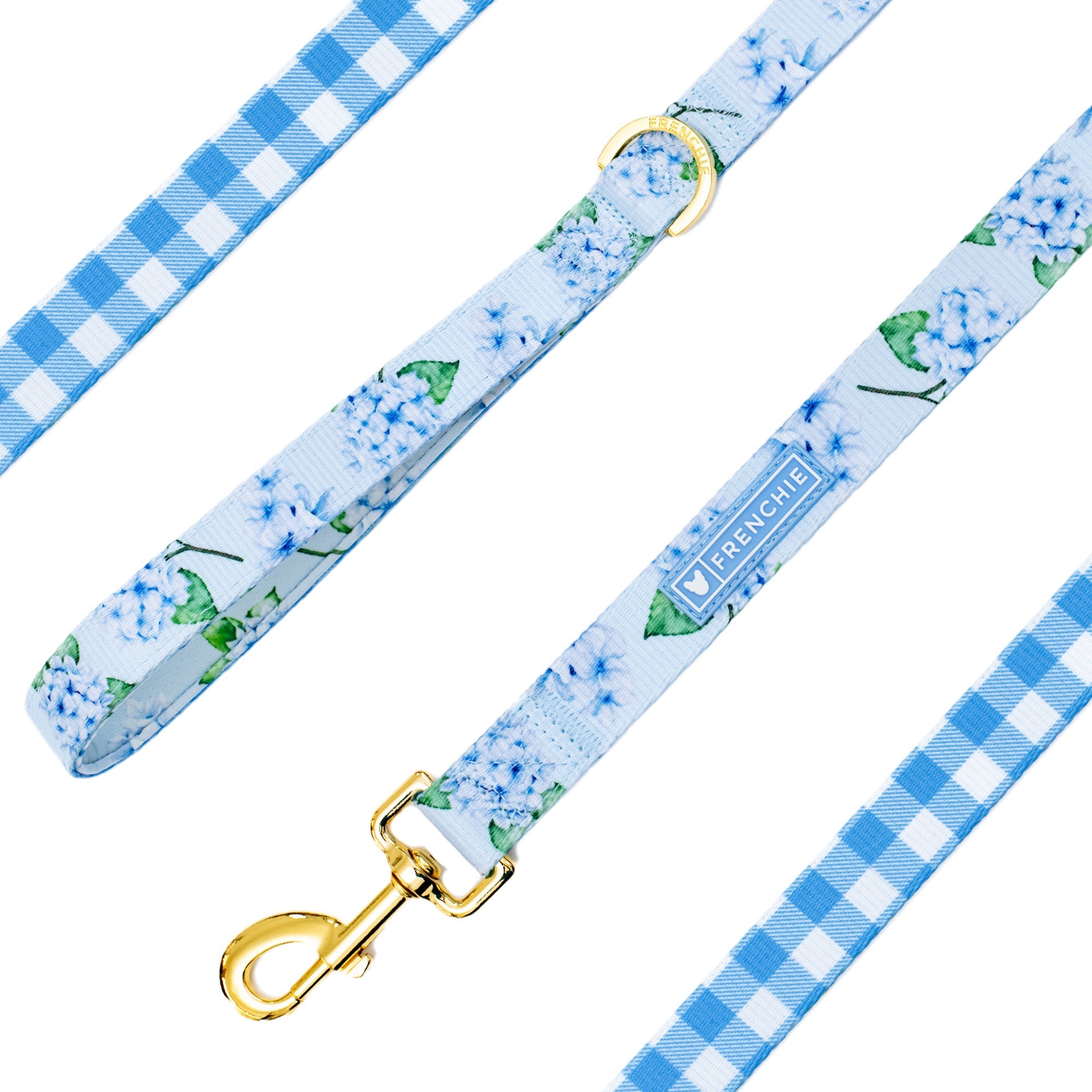 Frenchie Comfort Leash - Hydrangea