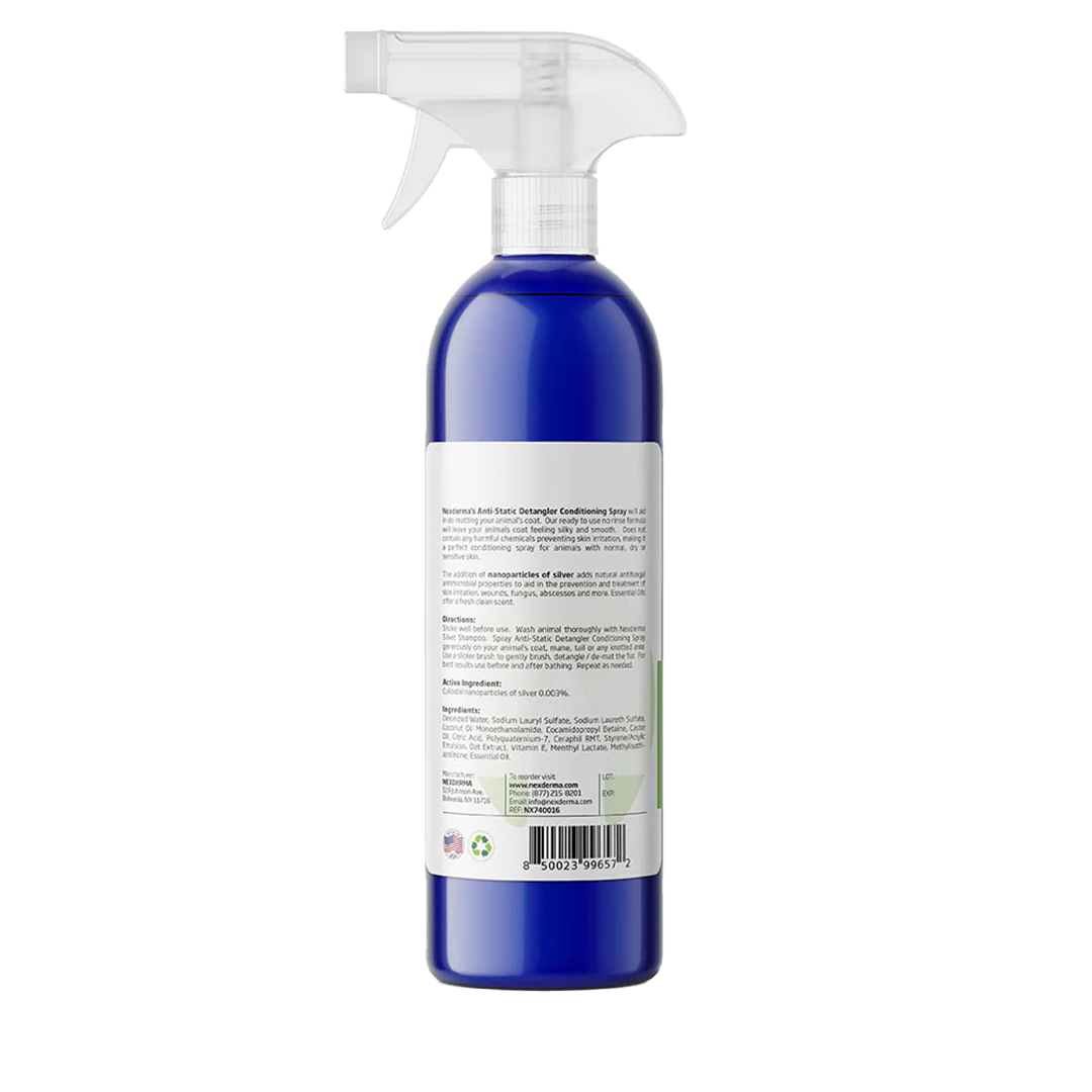 Fresh & Clean Detangler Spray 16oz by Nexderma