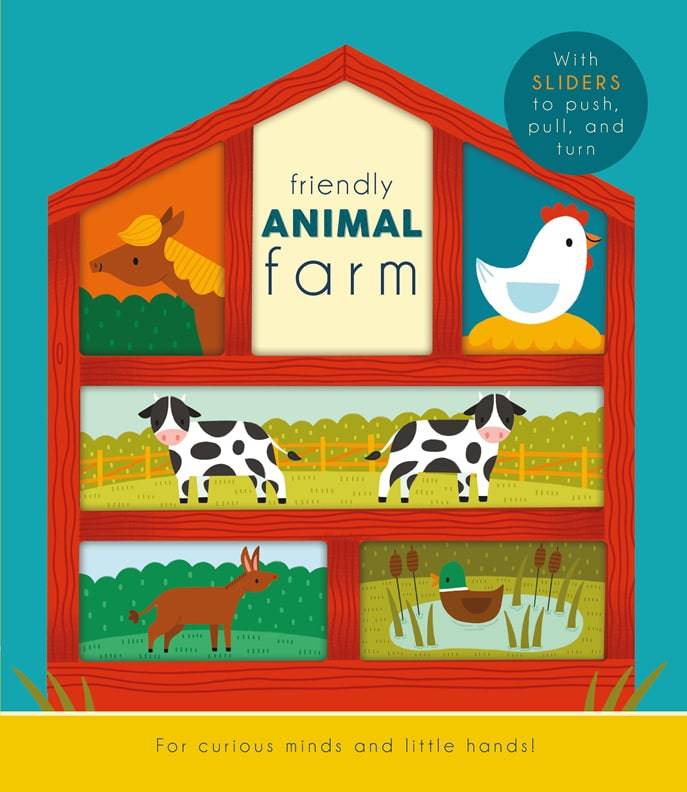 Cover of Friendly Animal Farm – Board book, ISBN 9781641244480