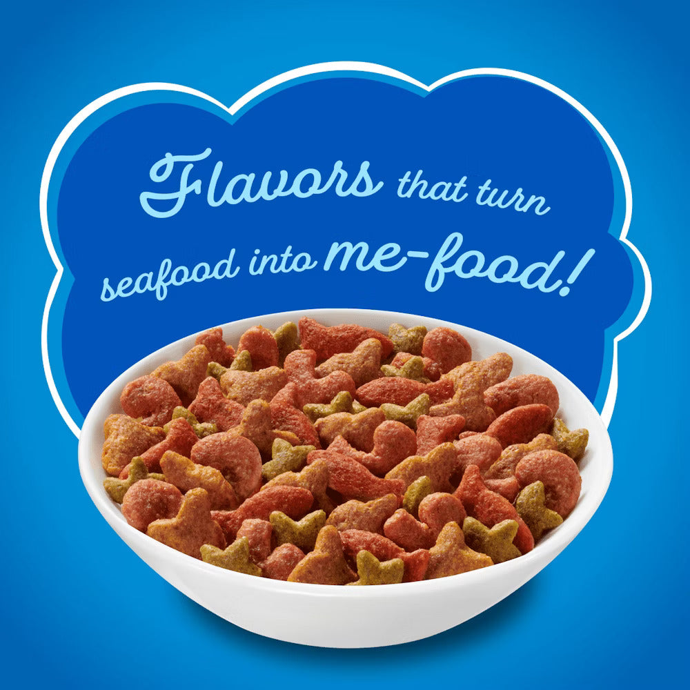 Friskies Seafood Sensations With Flavors of Salmon, Tuna, Shrimp & Seaweed Dry Cat Food