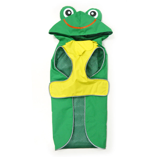 DOGO Frog Dog Raincoat