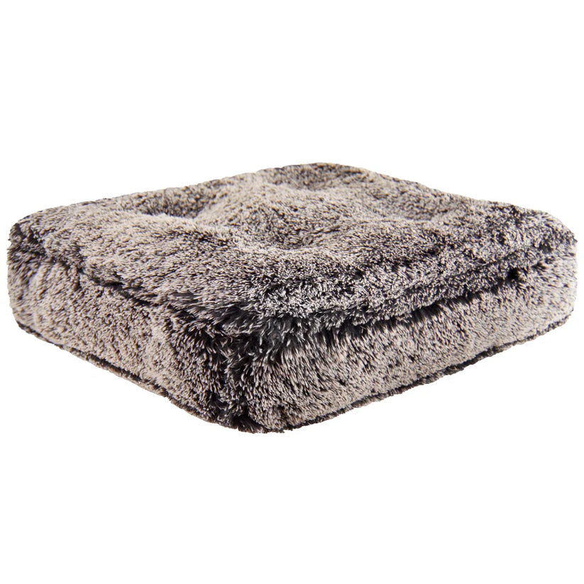 Bessie and Barnie Rectangle Bed other; fabric multicolor-3; gray; brown pet supplies